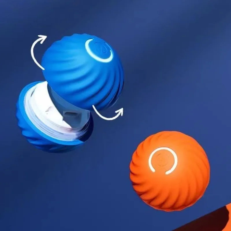 Pelota interactiva automática para perros