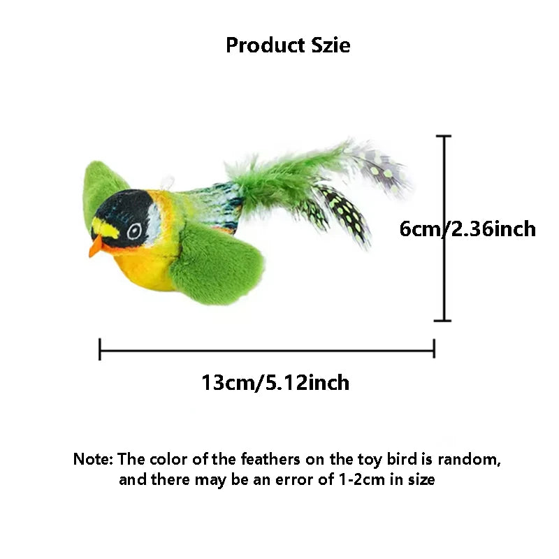 Pájaro interactivo para gatos
