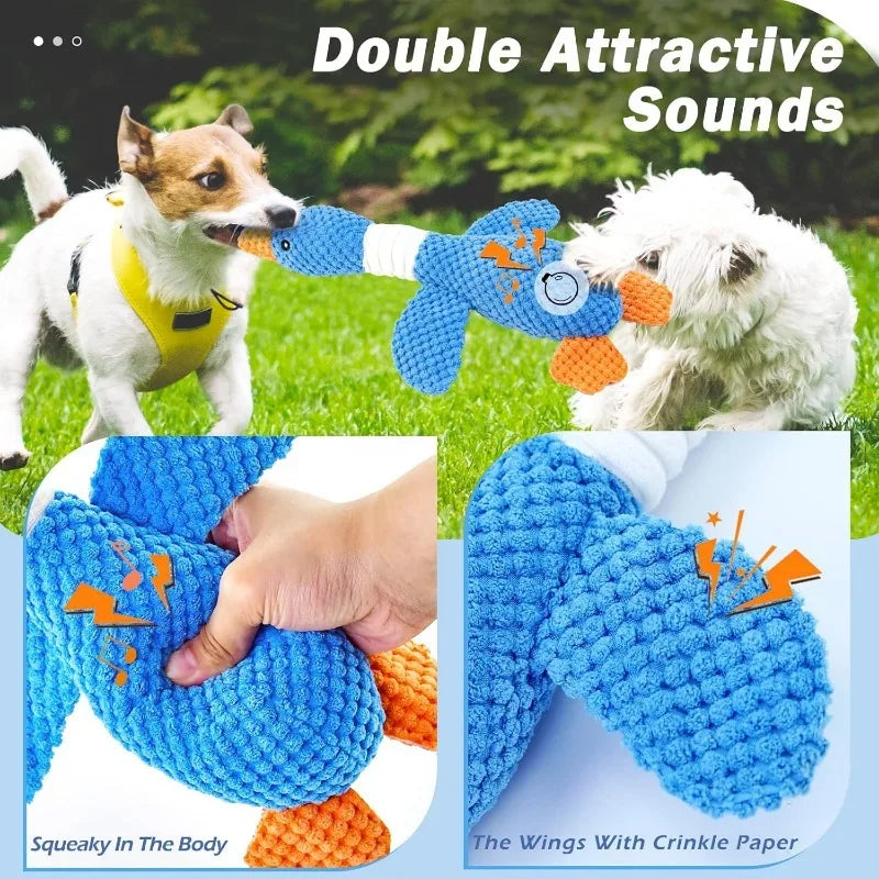 Peluche pato interactivo