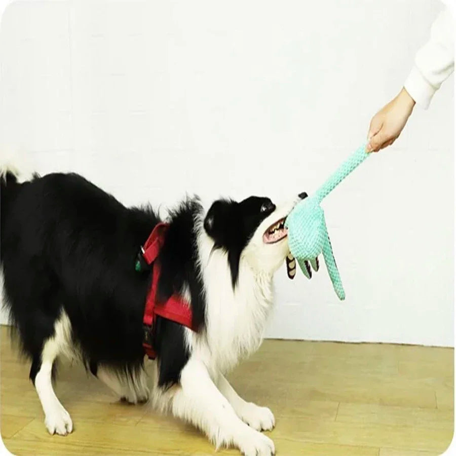 Pulpo interactivo para perros - Juguete antiestrés que evita el aburrimiento